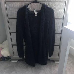 navy blue sweater
